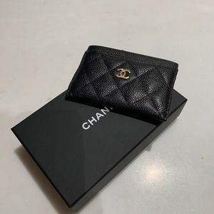Chanel card holder